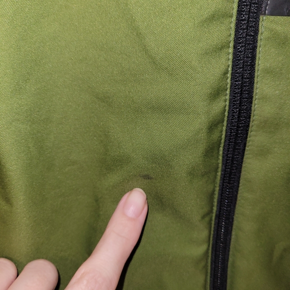 4/25 Columbia Titanium Mens LG Green Softshell Jacket Outdoor Hiking Trail Gorp - Picture 7 of 9
